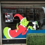 the grinch storefront artwork