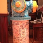 fire hydrant with intricate design