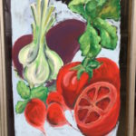 summer produce painting