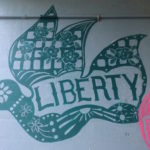 liberty wall mural