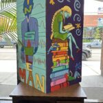 mini mural for a library